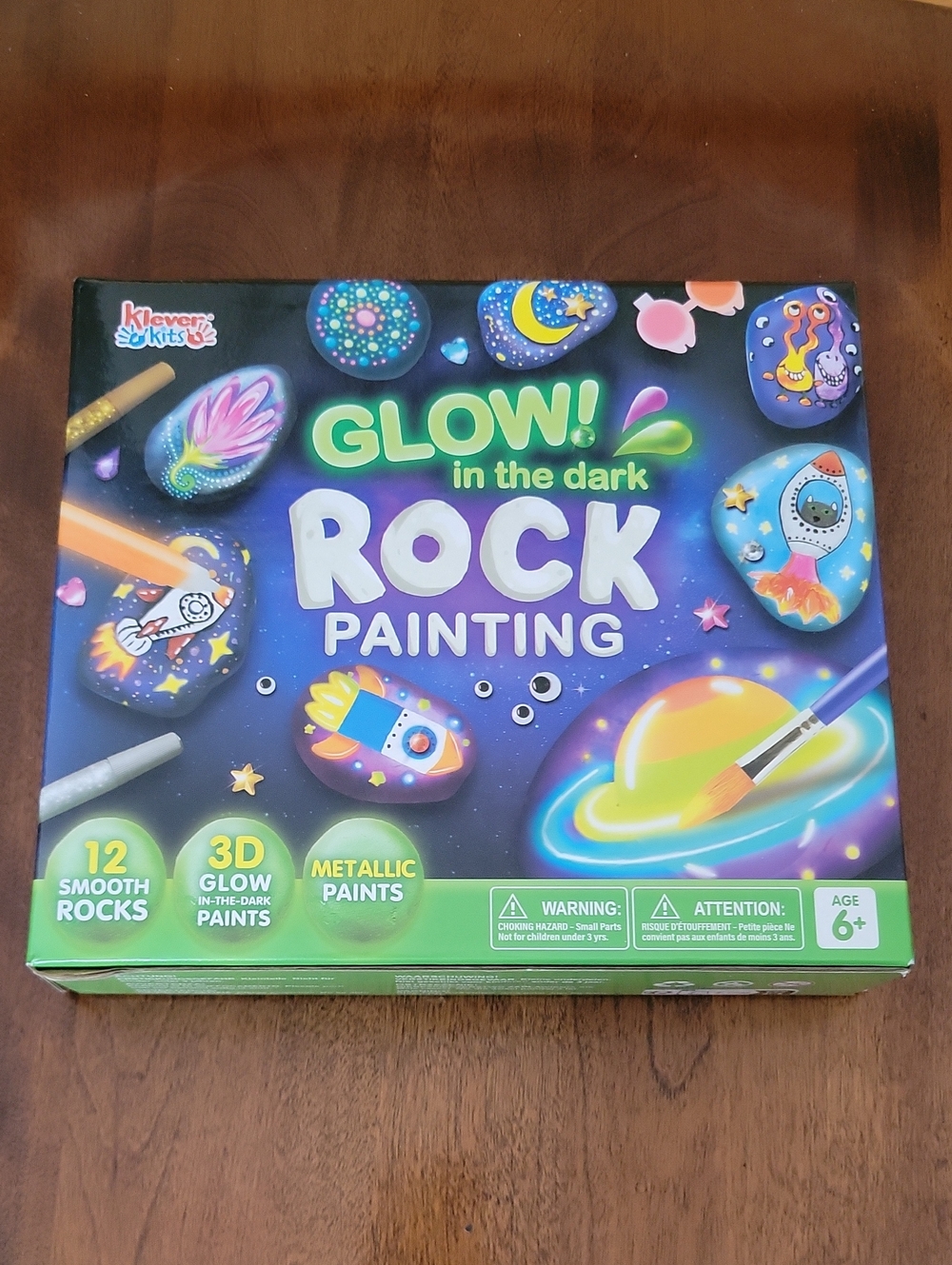 Glow In The Dark Rock Painting